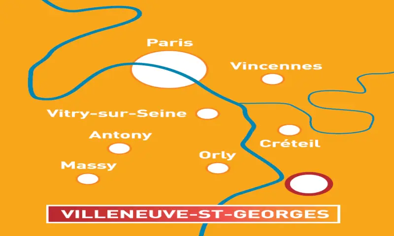 Vue du programme à Villeneuve Saint Georges