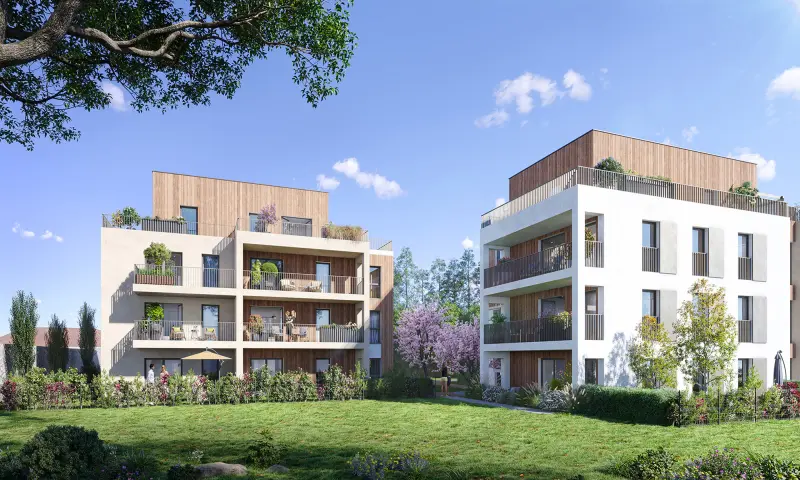 Vue du programme à Saint Genis Laval