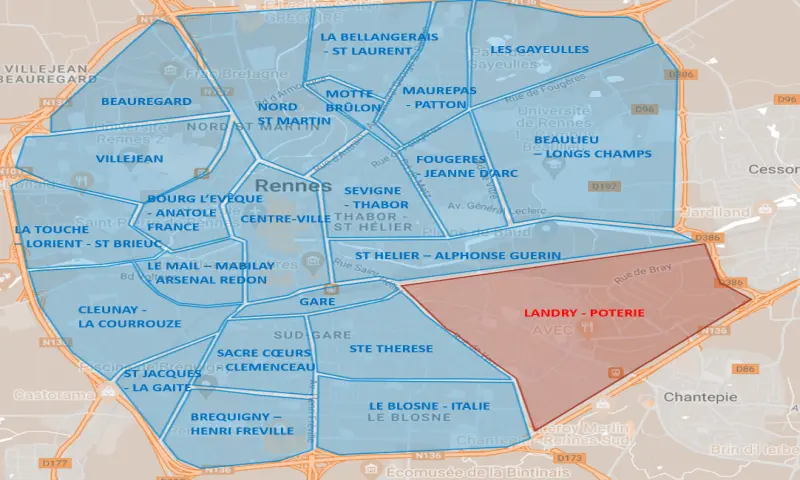 Vue du programme à Montpellier