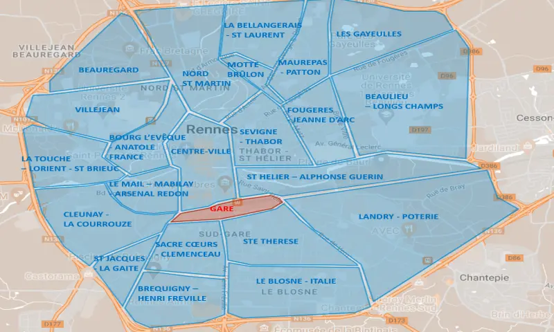 Vue du programme à Strasbourg