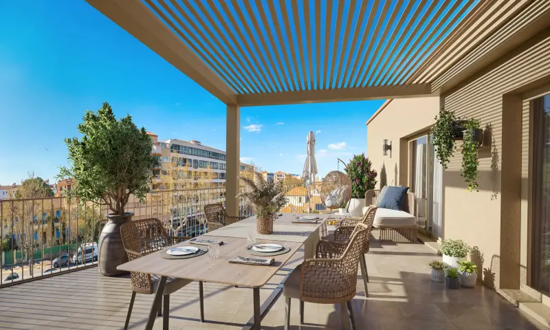 Vue du programme à Fréjus