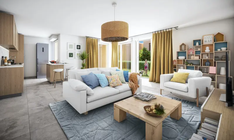 Vue du programme à Marseille 10e Arrondissement