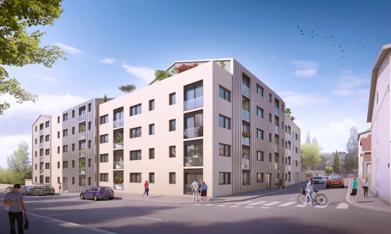 Vue du programme à Bourg En Bresse