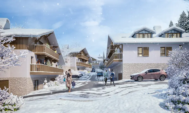 Vue du programme à Samoëns