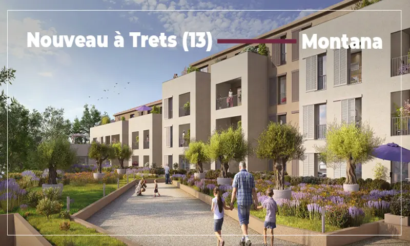 Vue du programme à Trets