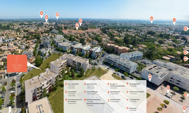 Vue du programme à Béziers