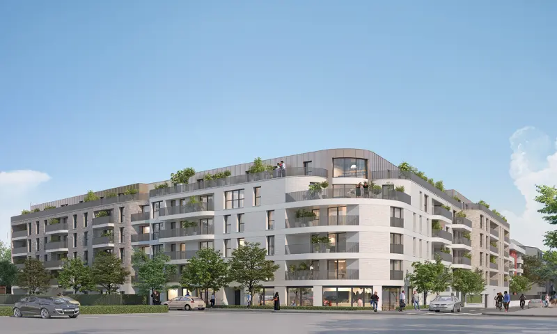 Vue du programme à Aulnay Sous Bois