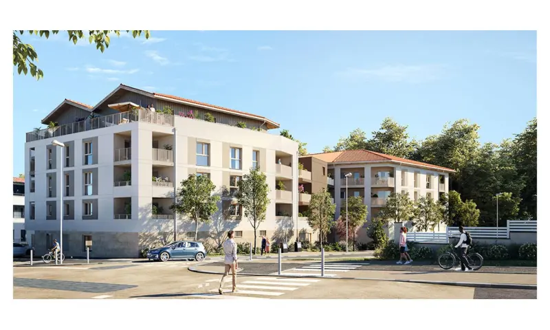 Vue du programme à Anglet