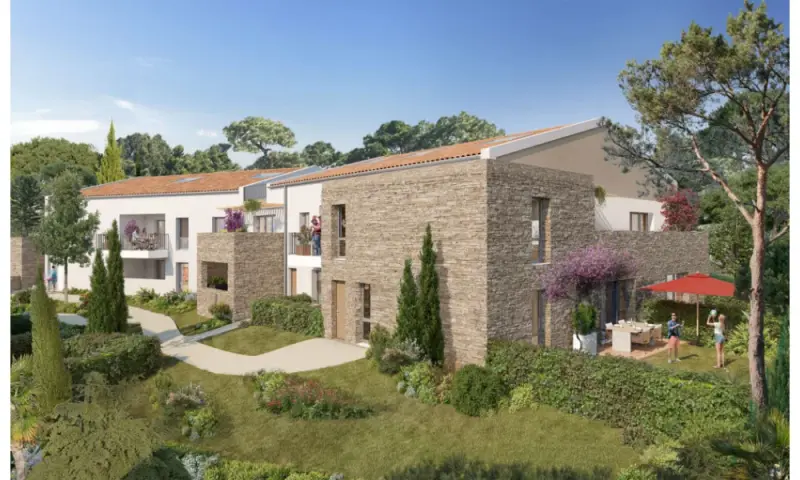 Vue du programme à Montferrier Sur Lez