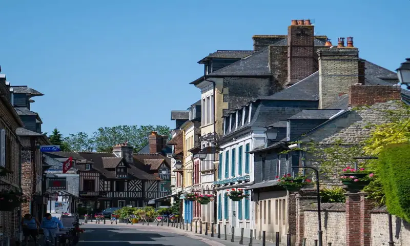 Vue du programme à Touques
