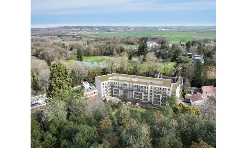 Vue du programme à Bouffemont