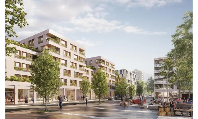 Vue du programme à Bron