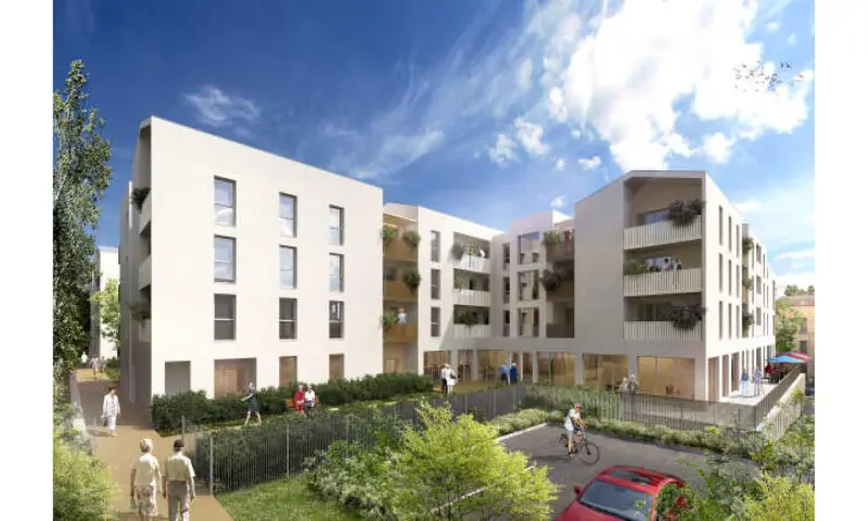 Vue du programme à Gleize