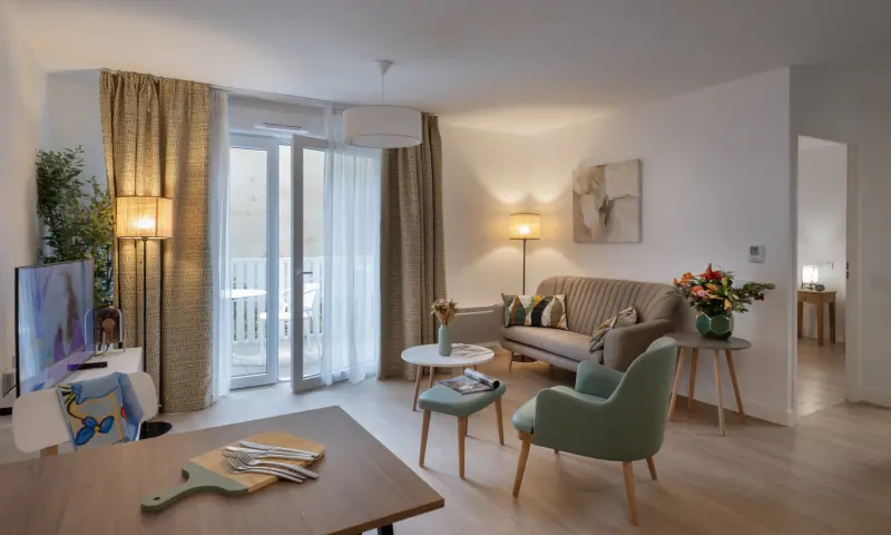 Vue du programme à Gleize