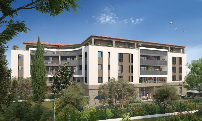 Vue du programme à Antibes