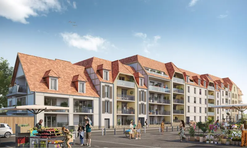 Vue du programme à Cucq