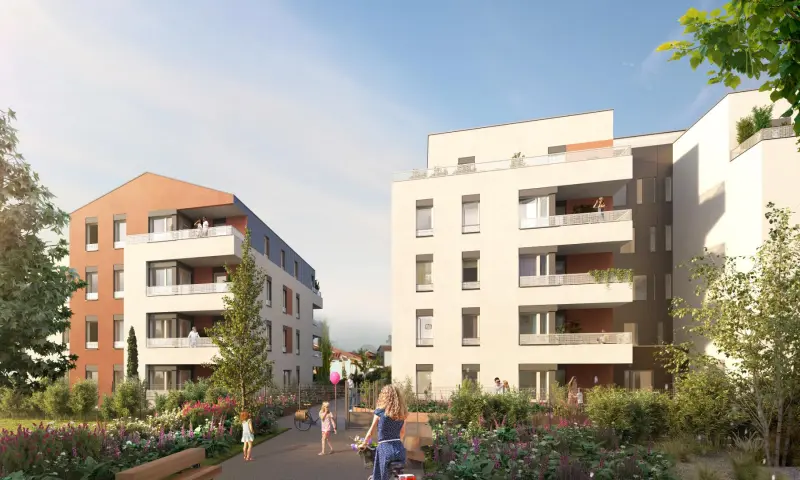 Vue du programme à Corbas