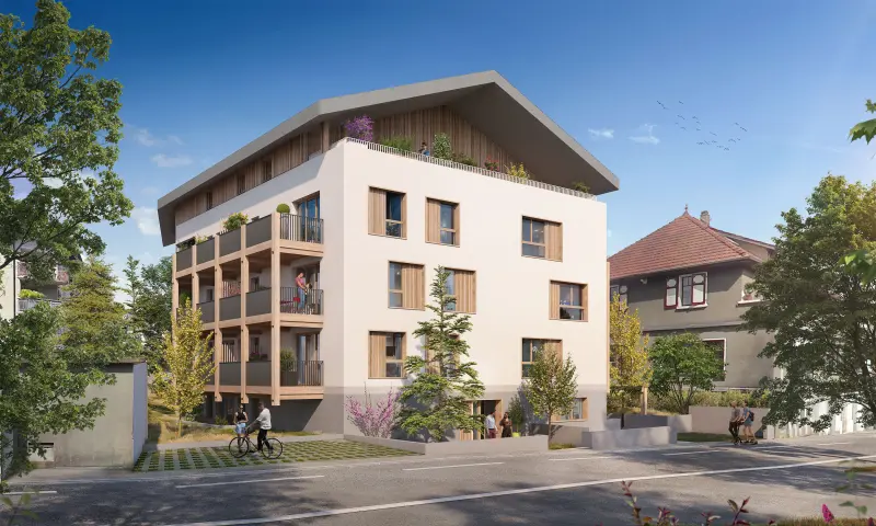 Vue du programme à La Roche Sur Foron