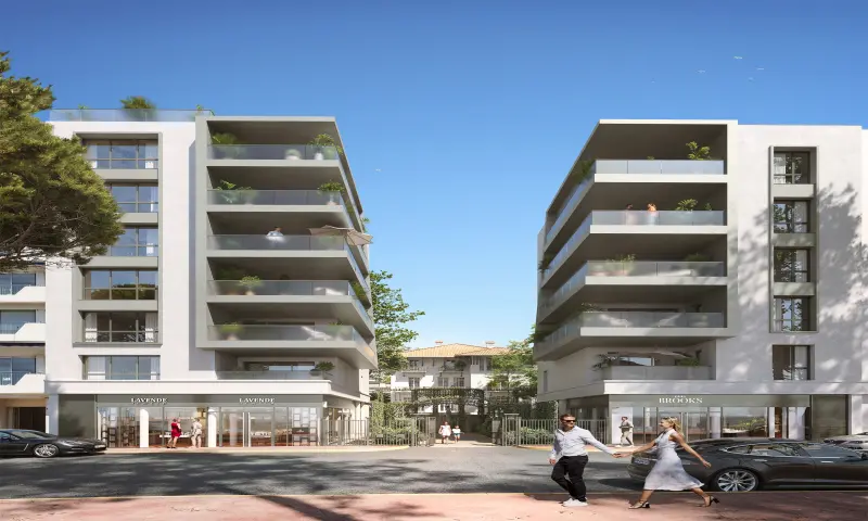 Vue du programme à Antibes