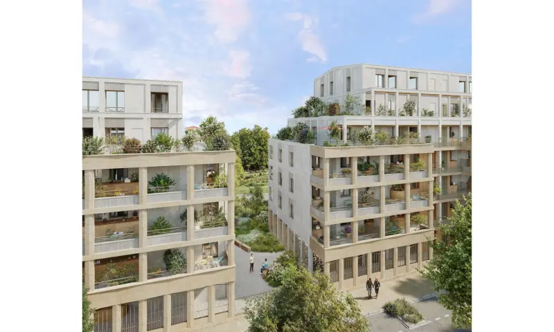 Vue du programme à Nanterre