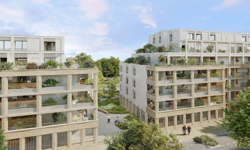 Vue du programme à Nanterre