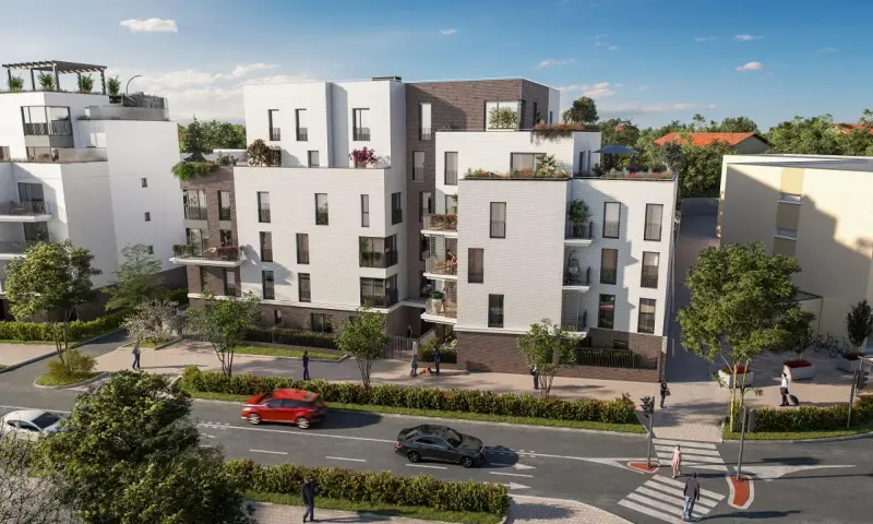 Vue du programme à Rueil Malmaison