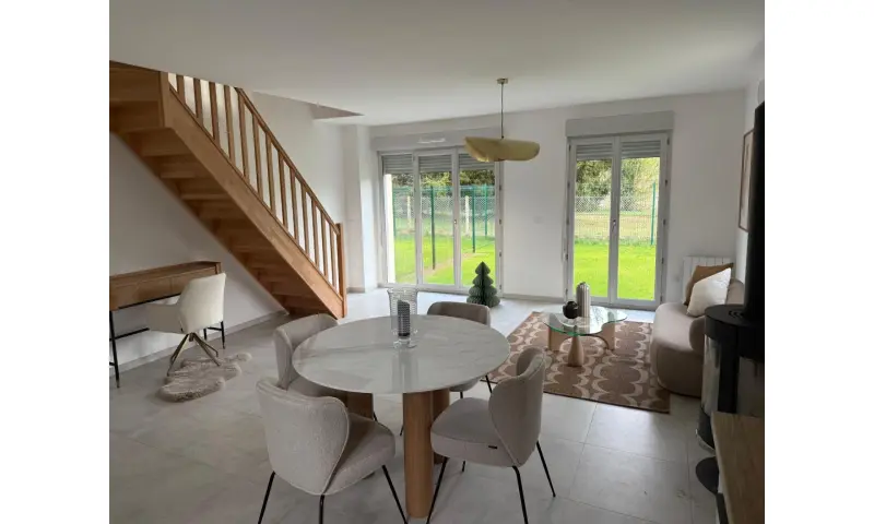 Vue du programme à Oinville Sur Montcient
