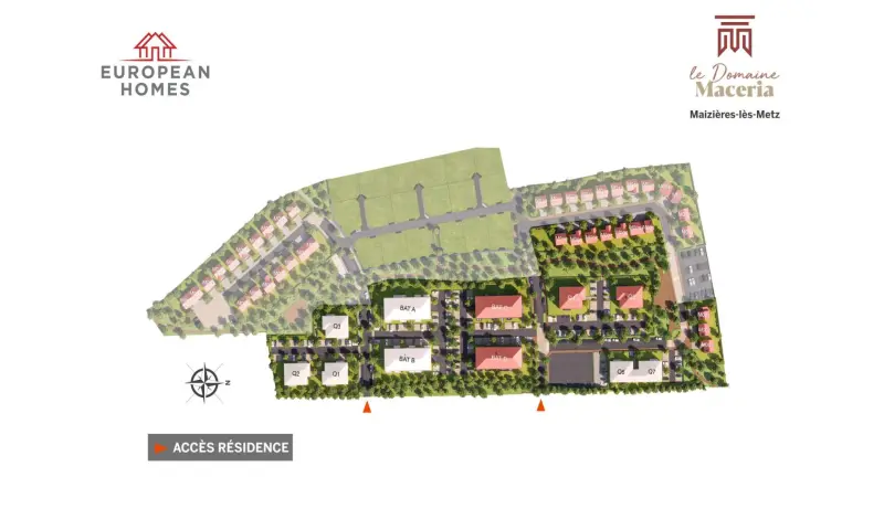 Vue du programme à Maizieres Les Metz