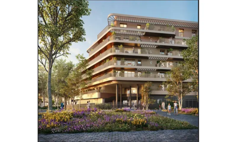 Vue du programme à Gennevilliers