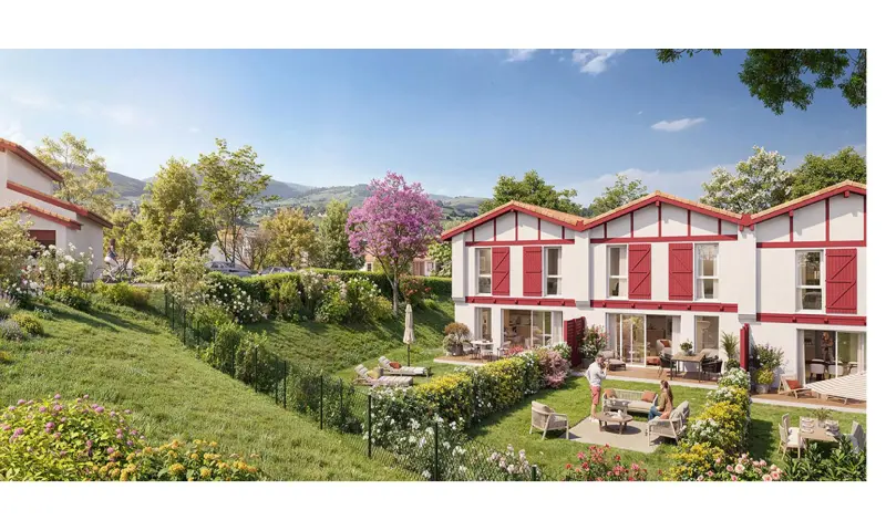 Vue du programme à Espelette