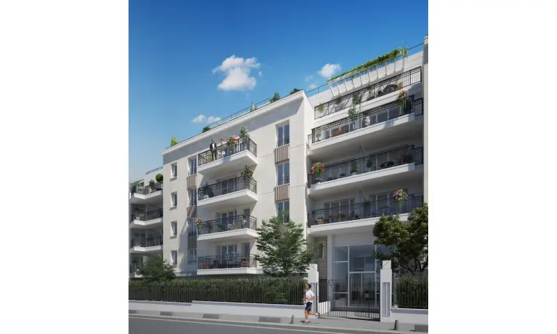 Vue du programme à Aubervilliers