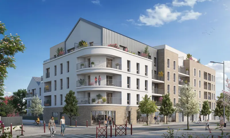 Vue du programme à Stains