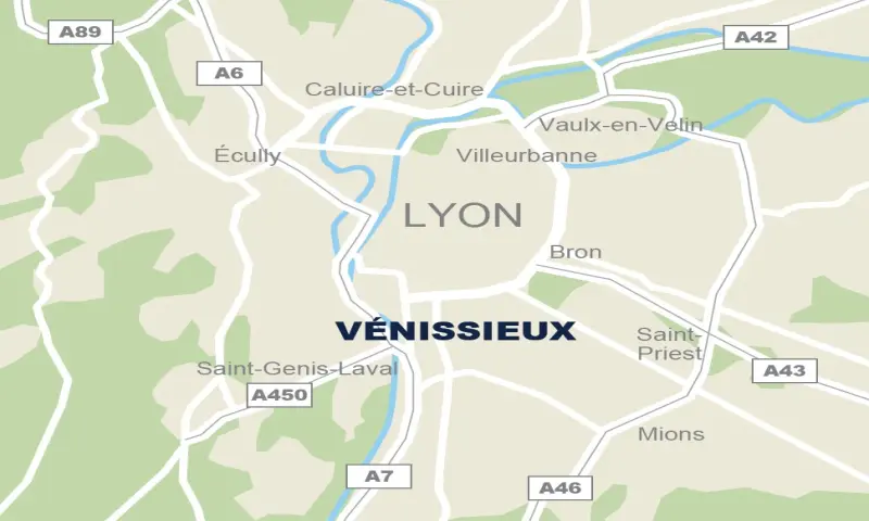 Vue du programme à Venissieux
