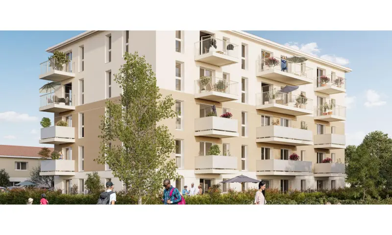 Vue du programme à Coulounieix Chamiers