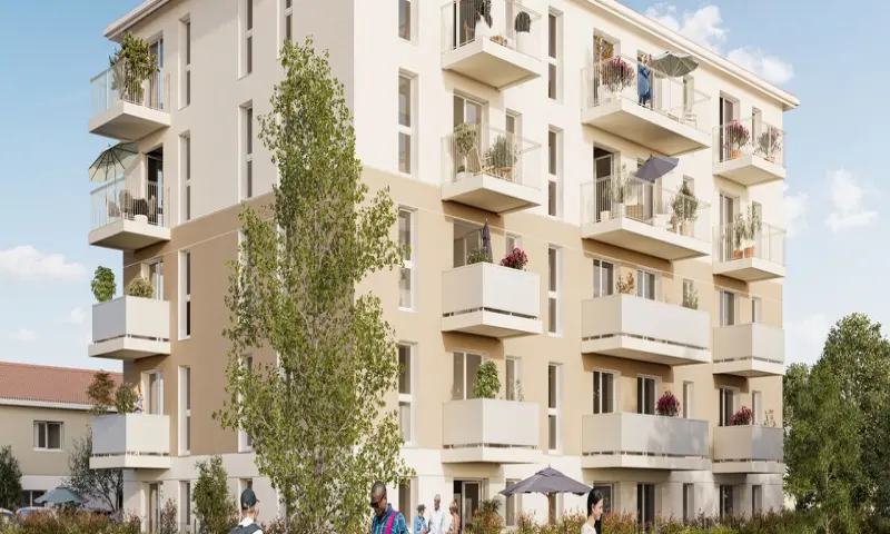 Vue du programme à Coulounieix Chamiers