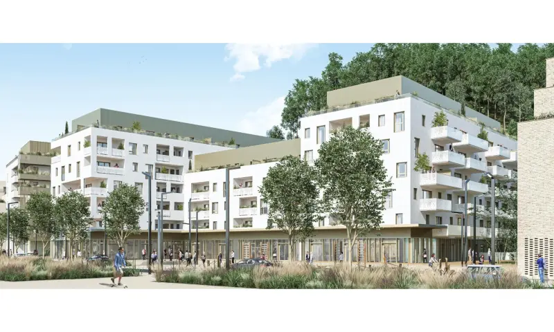 Vue du programme à Lormont