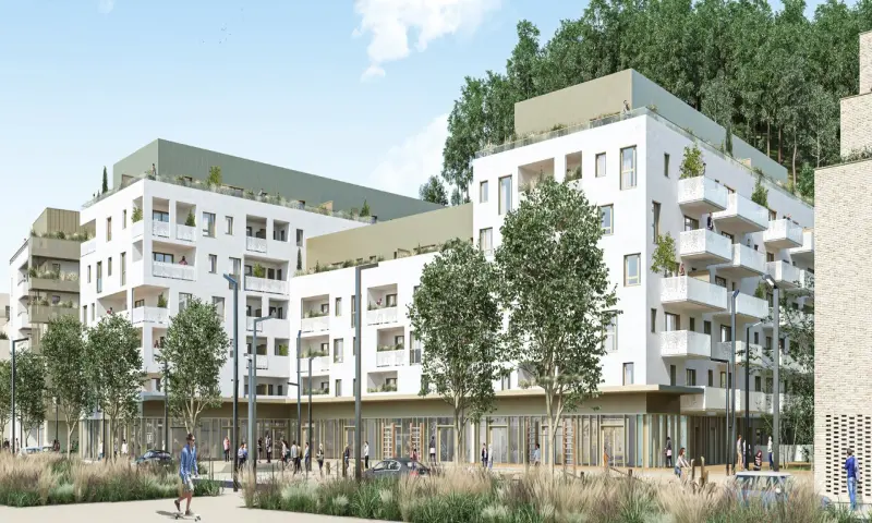Vue du programme à Lormont