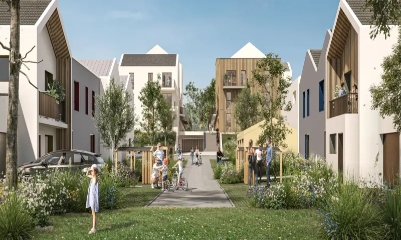 Vue du programme à Louvres