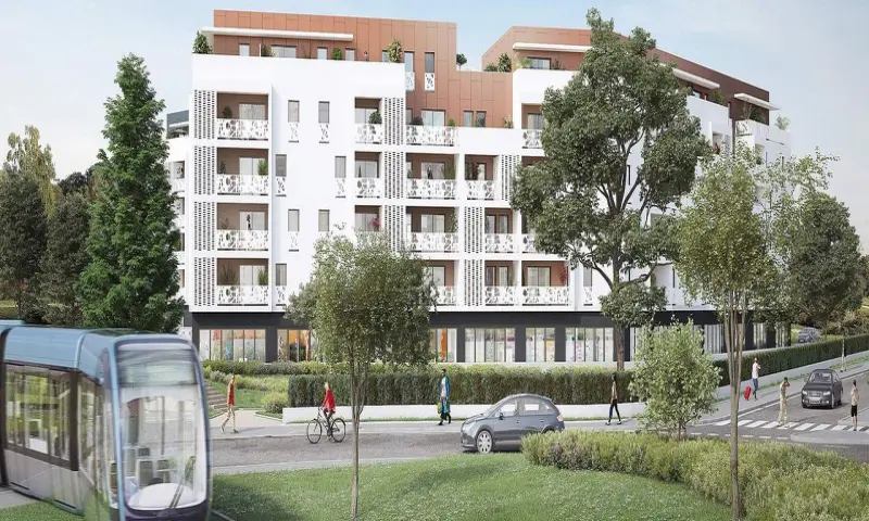Vue du programme à Lormont