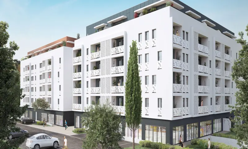 Vue du programme à Lormont