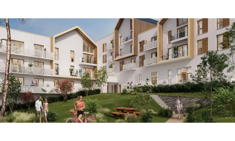 Vue du programme à Louvres