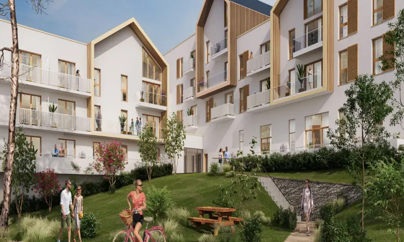 Vue du programme à Louvres