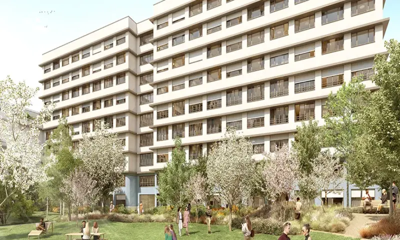 Vue du programme à Thiais