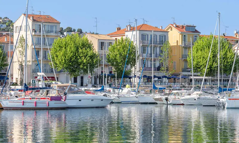 Vue du programme à Golfe Juan