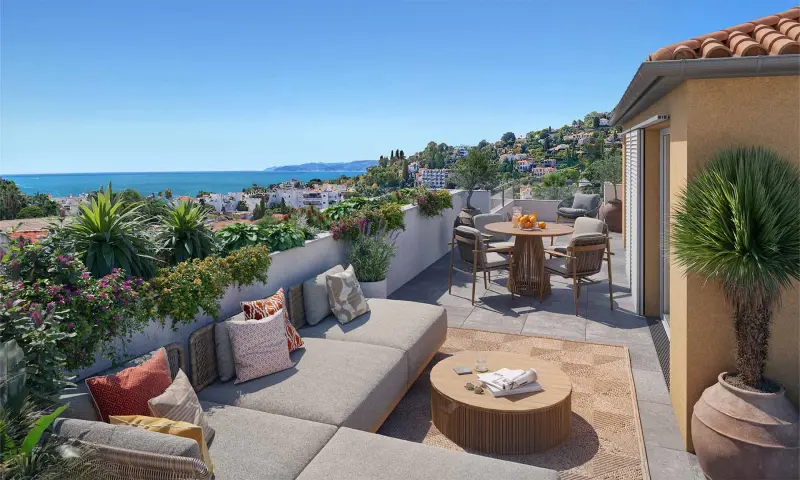 Vue du programme à Golfe Juan