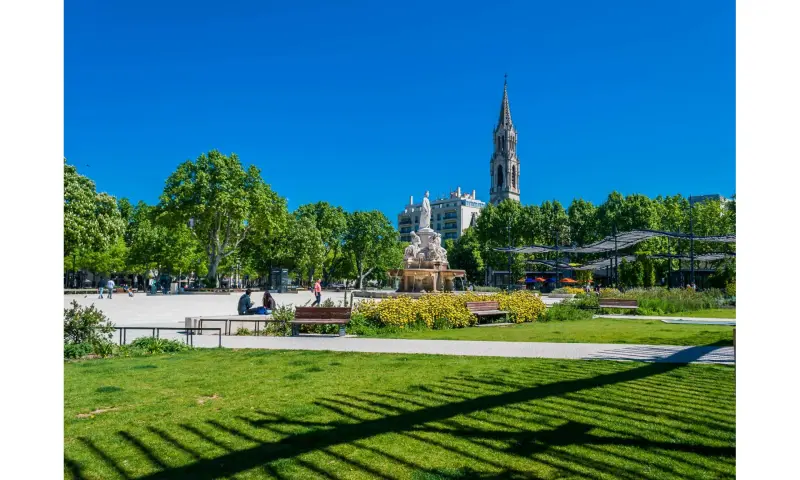 Vue du programme à Nîmes