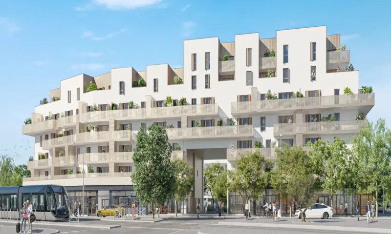 Vue du programme à Cenon