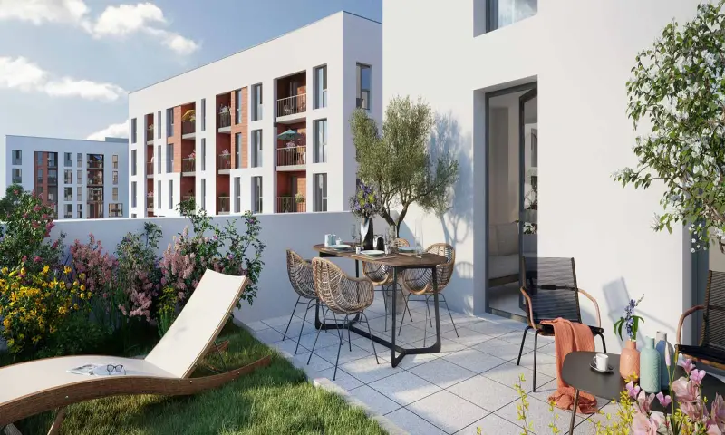 Vue du programme à Clichy Sous Bois