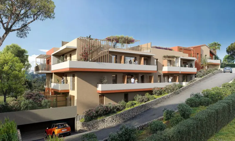 Vue du programme à Antibes