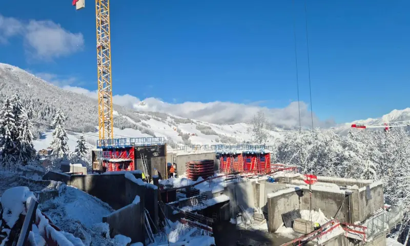 Vue du programme à Les Avanchers Valmorel